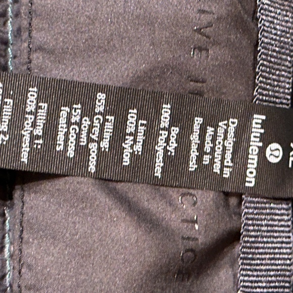 Men's Lululemon down puffer jacket - Picture 2 of 2